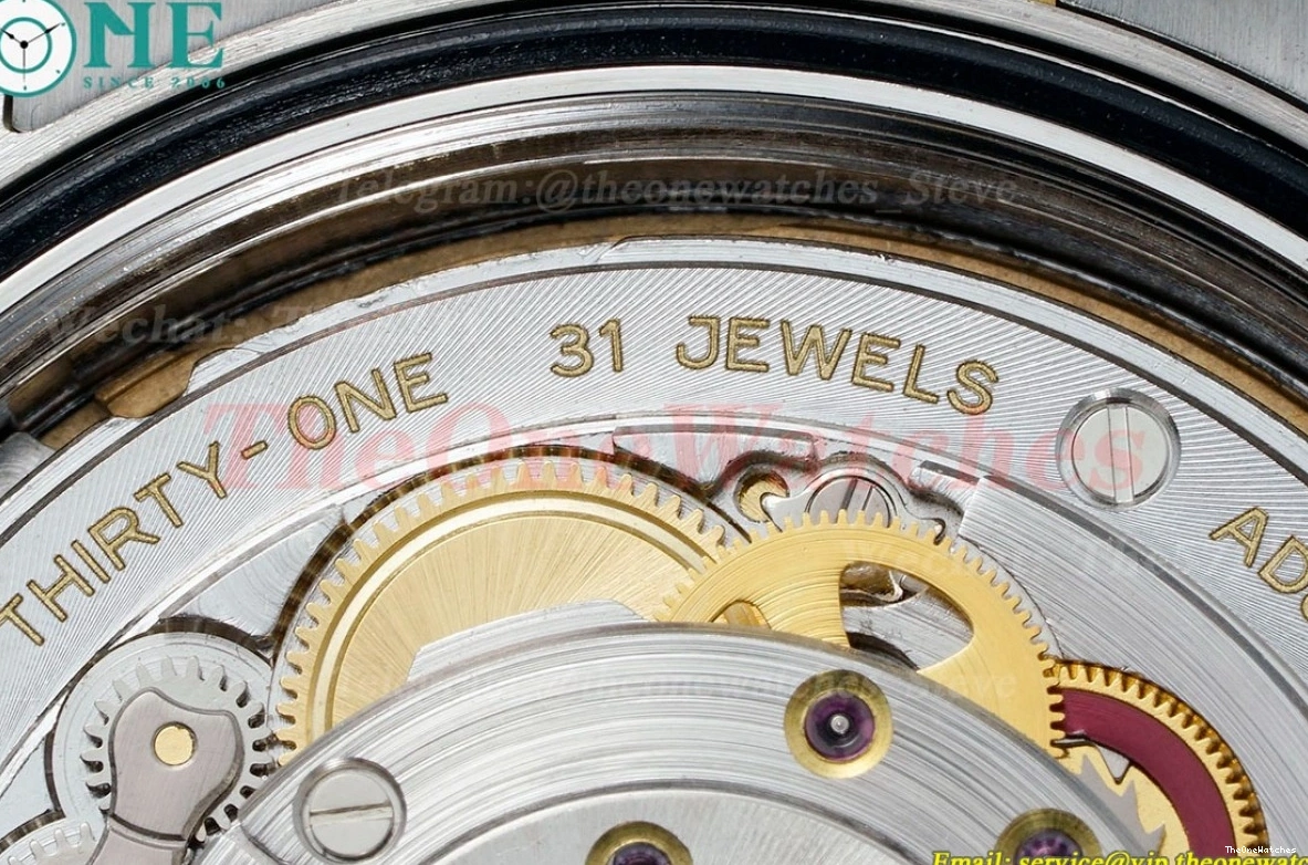 Datejust Dial White Jub 126333 SH3235 ARF YG 41mm SS 0509